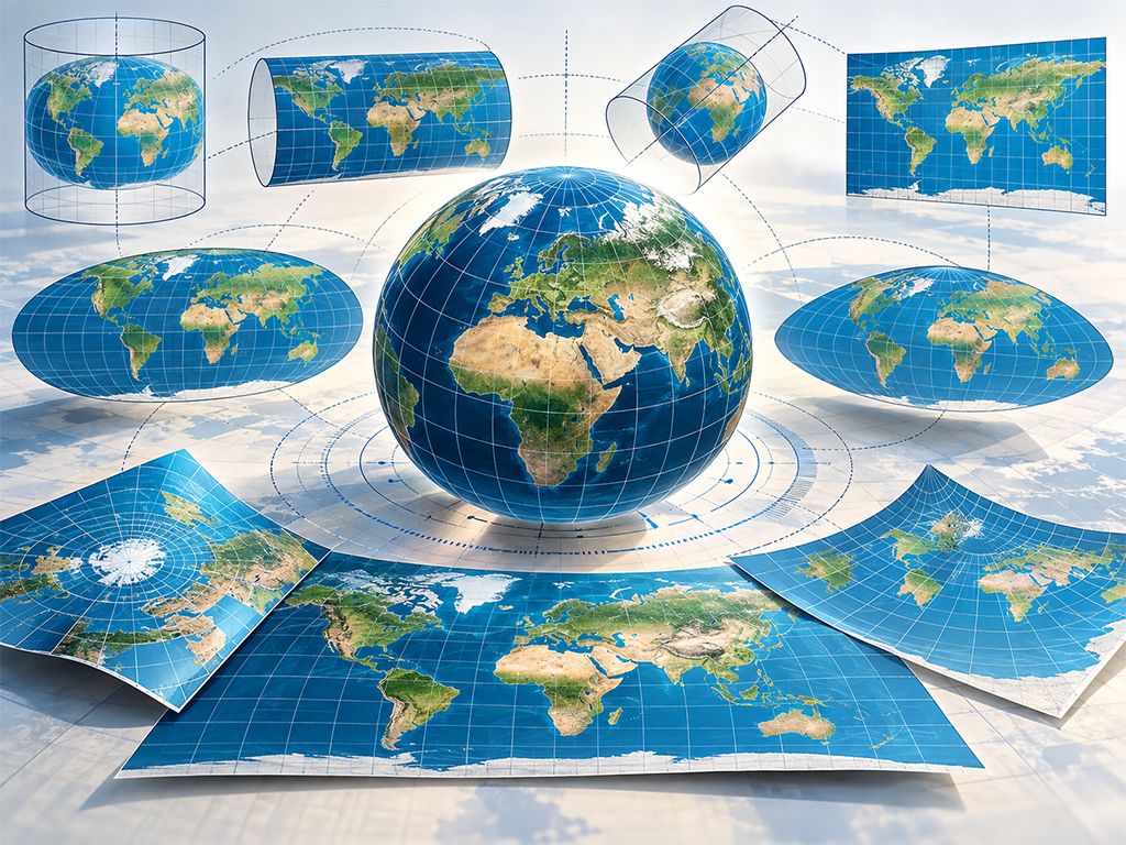 Haritalar Ne Kadar Gerçek?                                                  Haritacılıkla Dünya Algısı ve Equal Earth Projeksiyonu
