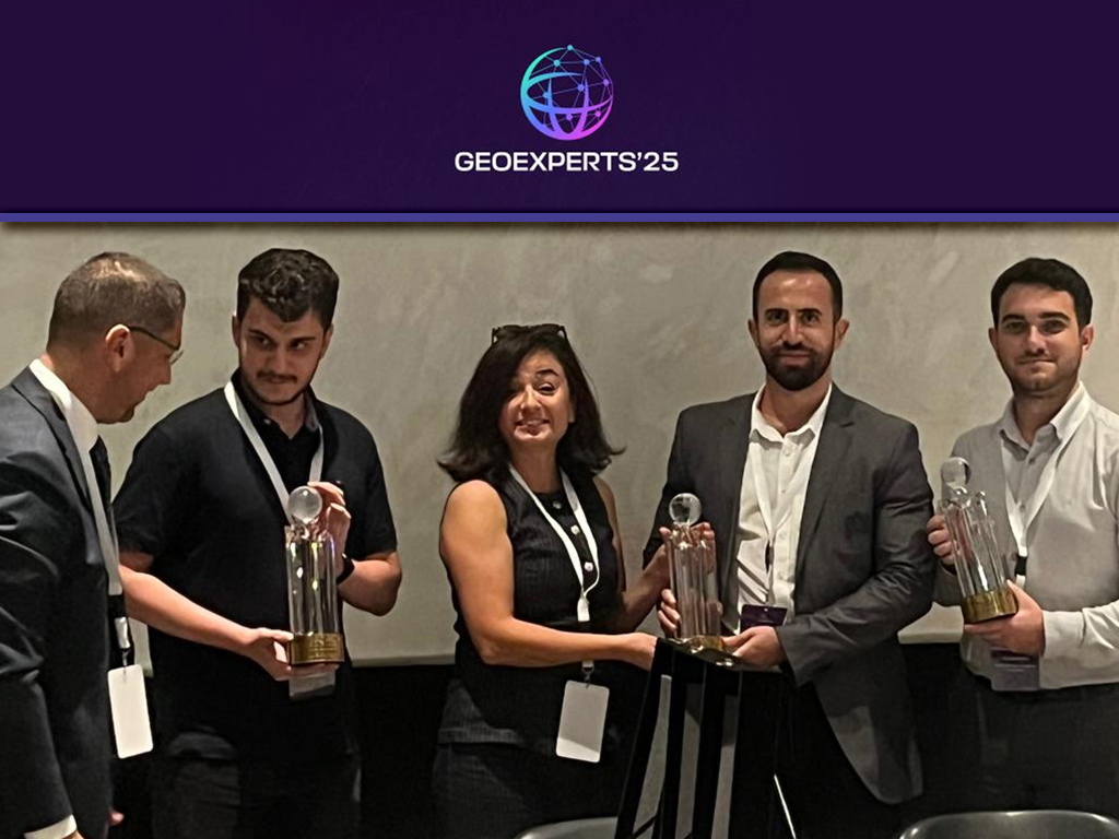 CBS Müdürlüğü, GeoExperts'25 Konferansı’nda Üç Ödül Kazandı