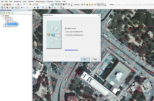 ArcGIS Platformunda Harita Dokümanlarının Paylaşımı